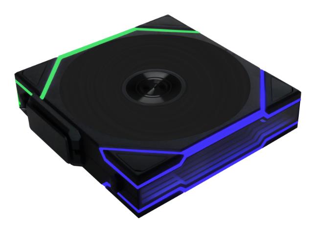 CASE FAN 120MM WRL REVERSE/G99.12RTLLCD1W1B.00 LIAN LI — изображение 3