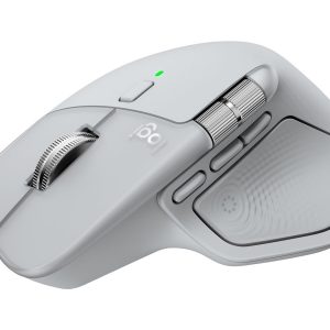 LOGI MX Master 4 Mouse Pale Grey