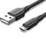 CABLE USB2.0 TO MICRO-B/0.25M BLACK CTIBC VENTION - Pilt 2