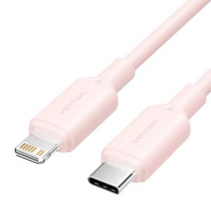 CABLE USB-C TO LIGHTNING/1M PINK LAKPF VENTION