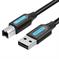 CABLE USB2.0 MALE TO MALE/10M BLACK COQBL VENTION — изображение 4