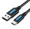 CABLE USB-C TO USB2.0/1M BLACK COKBF VENTION — изображение 2