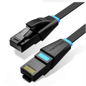 PATCH CABLE CAT.6 UTP/3M BLACK IBJBI VENTION