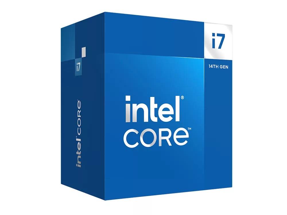 CPU|INTEL|Desktop|Intel Core i7|i7-14700F|Raptor Lake|2100 MHz|Cores 20|33MB|Socket LGA1700|65 Watts|BOX|BX8071514700FSRN3Z