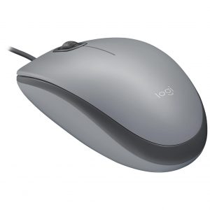 MOUSE USB OPTICAL M110 SILENT/MID GRAY 910-006760 LOGITECH