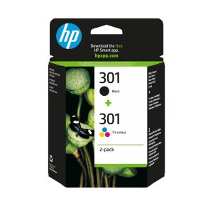 HP 301 Ink Cartridge Combo 2-Pack