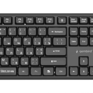 KEYBOARD +MOUSE WRL CYRILLIC/BLACK KBS-WMS-01-CYRL GEMBIRD