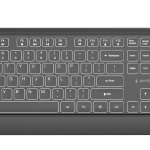 KEYBOARD MULTIMEDIA USB ENG/BLACK KB-UML-04 GEMBIRD