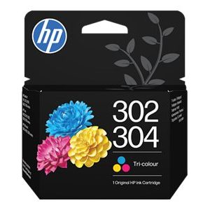 HP 302/304 Tri-color Original Ink Crtg