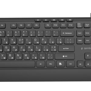 KEYBOARD MULTIMEDIA USB CYRILL/BLACK KB-MCH-05-CYRL GEMBIRD