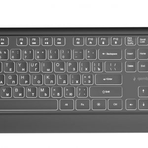 KEYBOARD MULTIMEDIA USB CYRILL/BLACK KB-UML-04-CYRL GEMBIRD