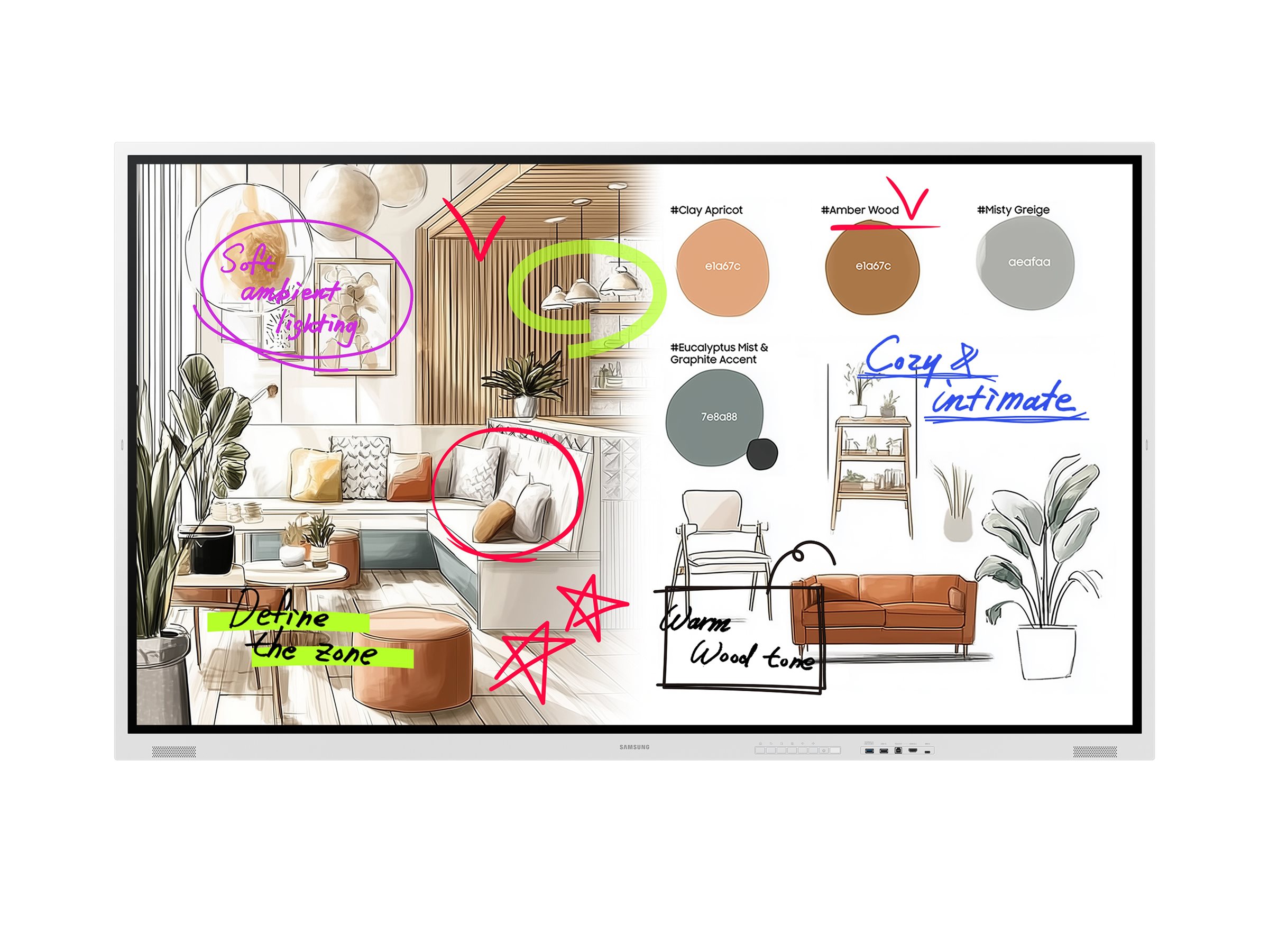 SAMSUNG FLIP 5 PRO WM85FX 85inch - Pilt 9