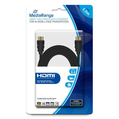 CABLE HDMI-HDMI 5M/MRCS158 MEDIARANGE - Pilt 3