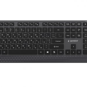 KEYBOARD MULTIMEDIA USB CYRILL/BLACK KB-MCH-06-CYRL GEMBIRD
