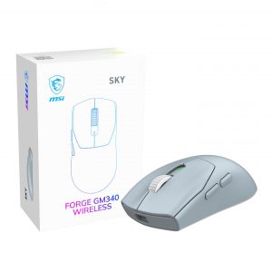 MOUSE USB OPTICAL WRL GAMING/FORGE GM340 WRL SKY MSI