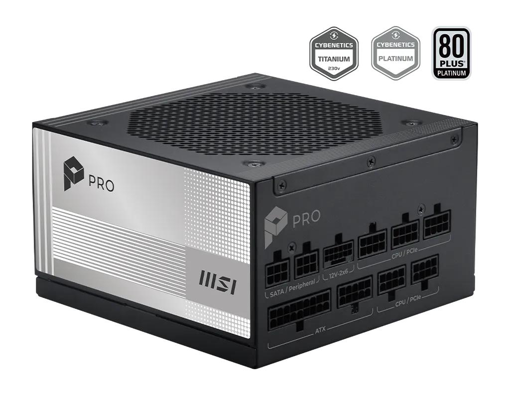 Power Supply|MSI|PRO A850PL PCIE5|ATX|PC|100 - 240 V|850 W|PROA850PLPCIE5