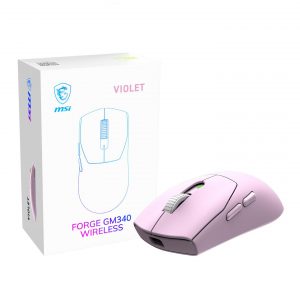 MOUSE USB OPTICAL WRL GAMING/FORGE GM340 WRL VIOLET MSI