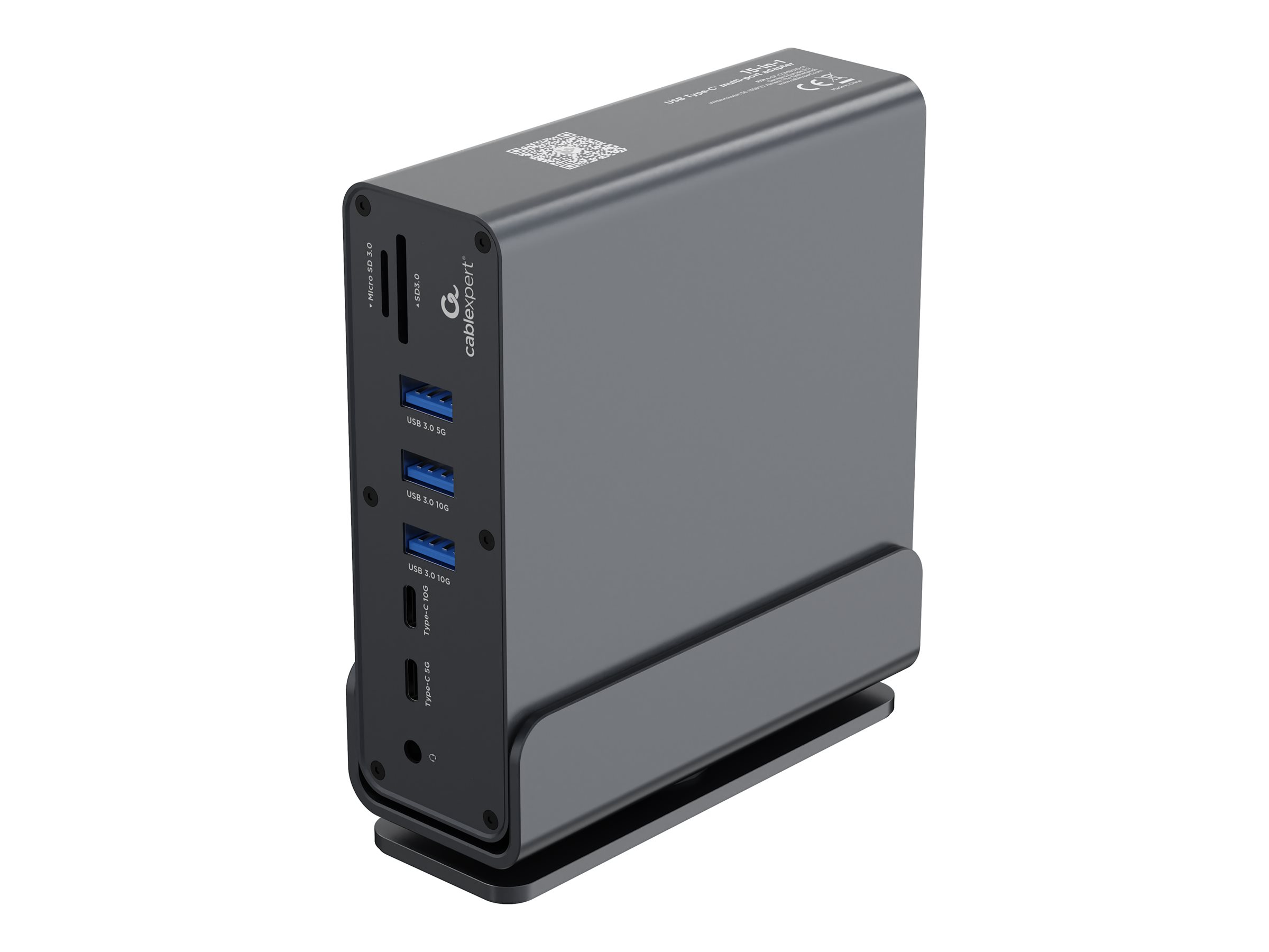 GEMBIRD USB Type-CF 15-in-1 multi-port a