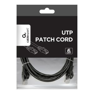 GEMBIRD PP6U-2M/BK patchcord RJ45