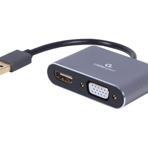 GEMBIRD USB to HDMI+VGA display adapter