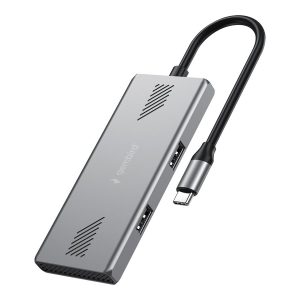 GEMBIRD 4-port A + C USB 3.2 Gen 2 Typ-C