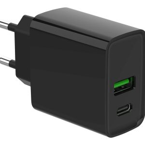 GEMBIRD 2-port 20W USB fast charger bl
