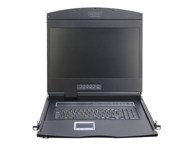 DIGITUS Modular console with 19i TFT US
