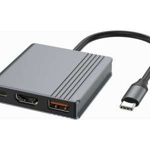 GEMBIRD USB Type-C 3-in-1 multi-port