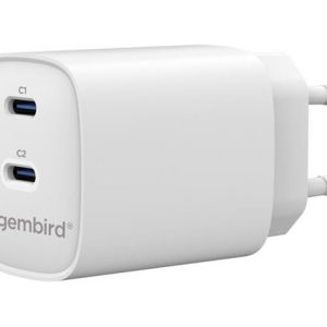 GEMBIRD 2-port 45 W USB fast charger