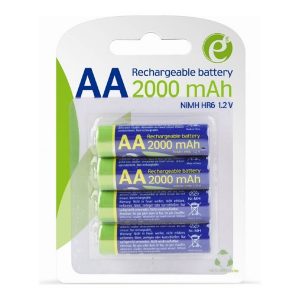GEMBIRD Rechargeable AA 2000mAh 4 pcs