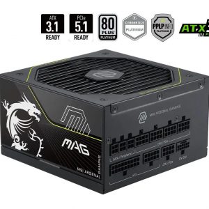 Power Supply|MSI|MAG A1200PLS PCIE5|ATX|PC|100 - 240 V|1200 W|MAGA1200PLSPCIE5