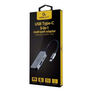 GEMBIRD Multi Port Adapter USB Type C