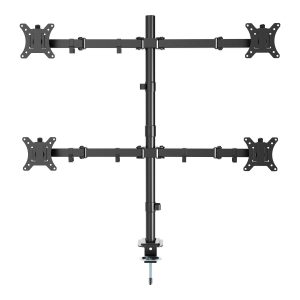 GEMBIRD Adjustable desk 4-display arm