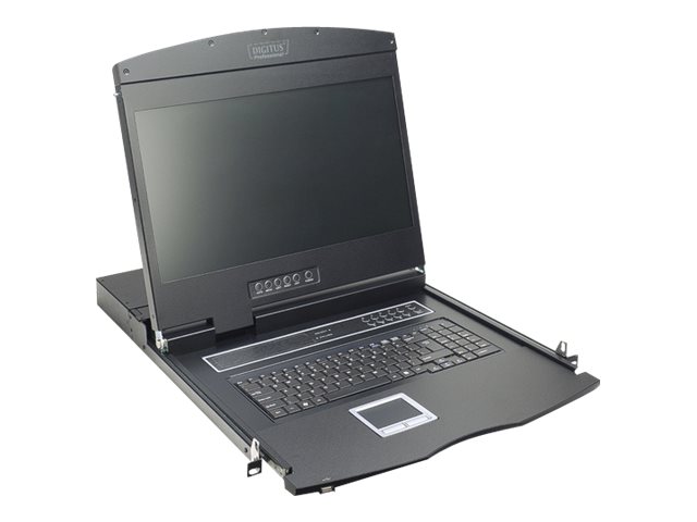 DIGITUS Modular console with 19i TFT US - Pilt 2