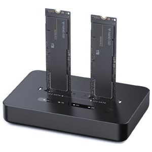 GEMBIRD Desktop dual drive USB Type-C