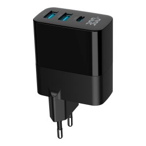 GEMBIRD 3-port 30W GaN USB fast charger