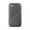 External SSD|WESTERN DIGITAL|My Passport|4GB|USB-C|USB 3.2|Write speed 1000 MBytes/sec|Read speed 1050 MBytes/sec|WDBAGF0040BGY-WESN - Image 2