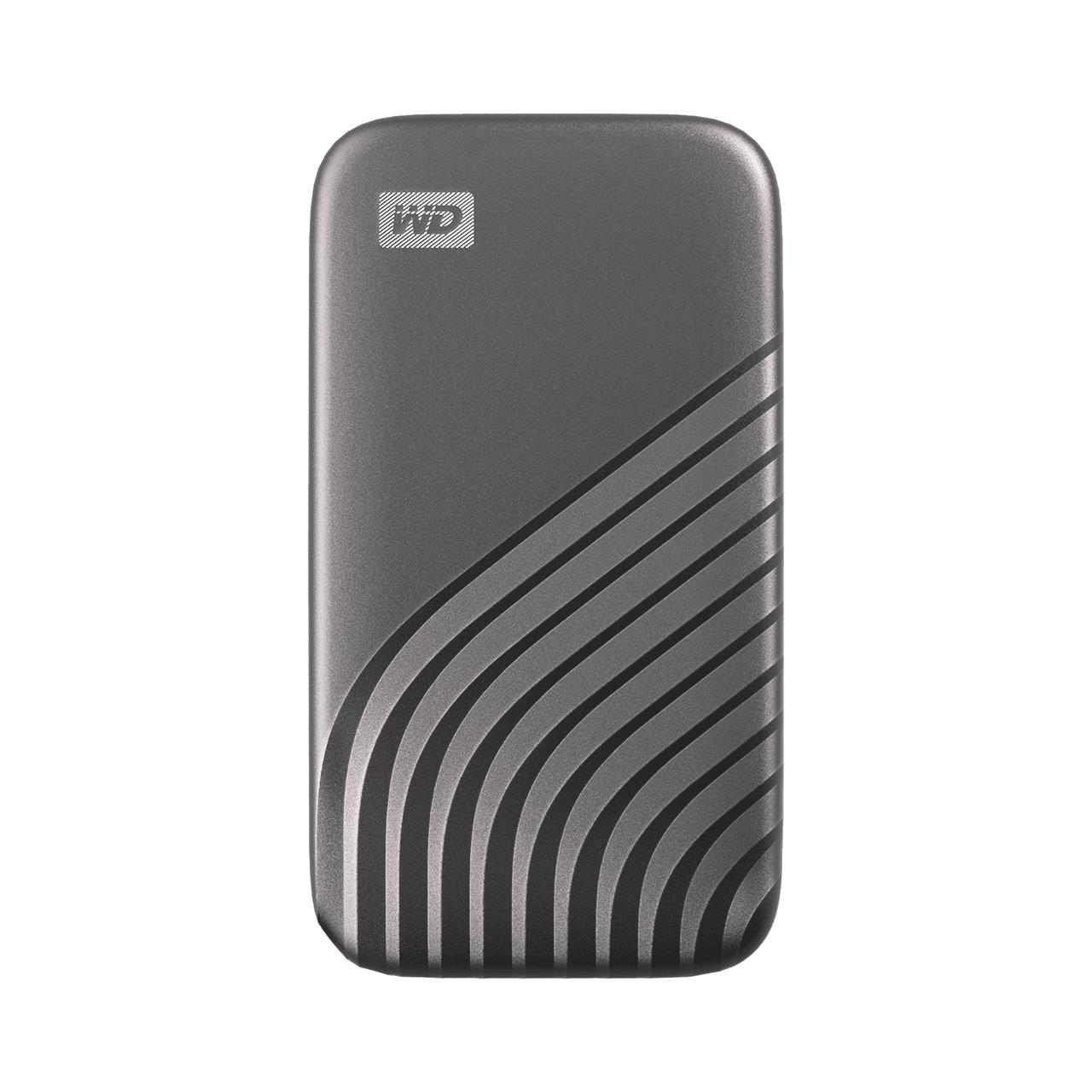 External SSD|WESTERN DIGITAL|My Passport|4GB|USB-C|USB 3.2|Write speed 1000 MBytes/sec|Read speed 1050 MBytes/sec|WDBAGF0040BGY-WESN
